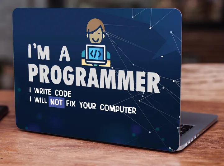 I'm%20a%20programmer,%20Tech,%20programing%20Laptop%20Skin%20Vinyl%20Sticker%20Decal,%2012%2013%2013.3%2014%2015%2015.4%2015.6%20inch%20Laptop%20Skin%20Sticker%20Cover%20Art%20Decal%20Protector%20Fits%20All%20Laptops%20-%20Image%202