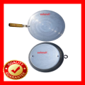 NEW Tandoori Tawa Roti Maker Iron made تندوری تاوا روٹی بنانے والا With Wooden Handle For Tandoori Roti Sliver Stainless Steel polish for home kichten  making paratha  naan, roti, and chapati. 
