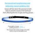 【Atoztide Store】VEAGO Cycling Sweatband Running Sports Outdoor Silicone Sweat Headband Cycling Yoga Hair Band Sweatband. 