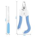 Stainless Steel Cat Dog Pets Nail Clipper Cutter with File Toe Care Scissors Clippers Grooming Trim Nails Birds Nail. 