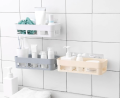 Wall Mounted Bathroom Organizer Shelf | Shower Caddy / Bathroom Shelving Rack / Bathroom Products Storage Rack. 