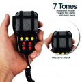 7-Sound Loud Car Warning With Mic Alarm Loudspeaker 12V Siren Air Horn Megaphone  Firemen Car Horn. 