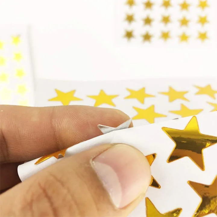 350%20PVC%20Stickers%20Golden%20Star%20Self%20Adhesive%20Removable%20Sparkle%20Rewards%20Funny%20Stickers%20For%20Teacher%20Encourage%20Students%20Kids%20-%20Image%204