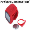 Islamic Finger Tasbeeh Counter – Muslim zikr ring - Digital Tasbih LCD Hand Tally Counter – Handheld Ring Number Counters Bead Clicker - Islamic remembering tool - Portable Nerve Relief Pray Count Multi-Function for Prayer. 