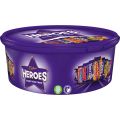 Cadbury Heroes Assorted Chocolate Tub 550G. 