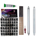 Bicycle Flat Tire Repair Kit Tool Set Fetal Portable 48 Rubber Patch Best Quality motorcycle/bike/cycle tyre puncture kit. 