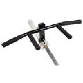 Gym Fitness Barbell T-Bar Row Platform Core Strength Trainer Barbell Attachment Deadlift Squat Rowing Bar Landmines Handle(AMBALA FITNESS). 