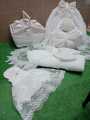 Baby welcome set .Gultaaz Welcome Home Set for New Born | 4 pc set for Baba & Baby  | Bassinet, Carrynests, Diaper. 