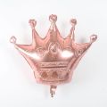 ROSE GOLD CROWN FOIL BALLOON IN BIG SIZE ( 100 CM X 90 CM ). 