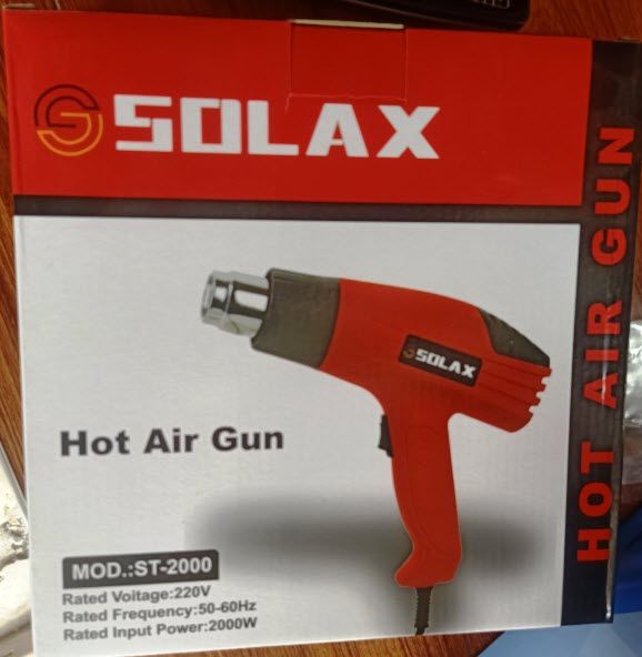 Solax Hot Air Gun ST-2000 Precision Heating for Professional Use