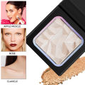 Neza Long lasting High gloss Powder Box Set 8 Colors Repairing Brightening Contour Face 3D Shadow Professional Makeup. 