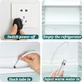 【HOT】 5Pcs/Set Refrigerator Drain Hole Clog Remover Dredge Cleaning Tools Fridge Hole Brush Water Outlet Cleaner For Household Clean. 