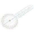 Physio Clear Plastic Goniometer Angle Ruler Joint Bend Measure Measuring Medical. 