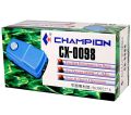 CHAMPION CX-0098 (Power-5.3W) Silent Aquarium Double Nozzle Adjustable Flow Air Pump. 