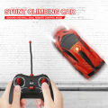 Remote Control Lamborghini Wall Climber Rechargeable Stunt Car With Front Lights - Size Approx. 7 inch - Assorted Color. 