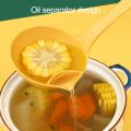Ethereon Oil Soup Separation Quick Filtration Fat Oil Separator Ladle Kitchen Soup Colander. 