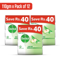 Dettol Soap Soothe 110gm - Pack of 12. 