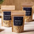 50pcs High Clear Front Kraft Paper Zip Lock Storage Bag 14x20 cm Snack Nuts Powder Coffee Beans Spice Gift Resealable Packaging Pouches. 