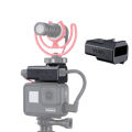 【All Of Me】Quick Microphone Adapter Mount for GoPro 3.5mm Adapter for Gopro Hero 7/6/5 Original Case Mounts. 