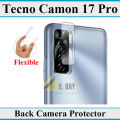 Tecno Camon 17 Pro Back Rear Camera Protector 9H Gorilla Flexible Protection For Tecno Camon 17 Pro. 