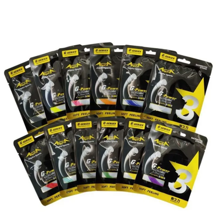 Sport Equipment 0.7mm G3 Badminton Racket Line Standard Carbon ...