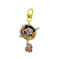 Cartoon Keychain Anime Nezha Figures Acrylic Keys Ring Accessories Key Chain Toy CHAINI. 