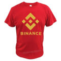 Binance T-Shirts BNB Crypto Coin Economically Related Tshirts Men Women Crew Neck Premium Men Clothing Oversized Camisas Tee. 