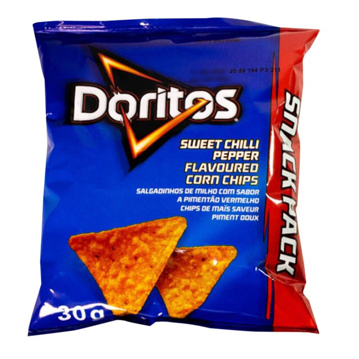 Doritos Sweet Chilli Pepper Flavoured Corn Chips 30g