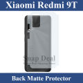 Xiaomi Redmi 9T Back Matte Protector Soft Skin Sheet Soft Film Protection For Xiaomi Redmi 9T. 