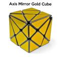 New Axis Mirror Rubiks Cube - Stickelress  Mind Puzzle Rubik's cube - 3D Puzzle Cube. 