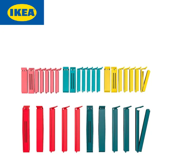 IKEA%20BEVARA%20Sealing%20clip,%20set%20of%2030,%20mixed%20colours.%20Sizes:%2020%20pcs%206%20cm%20long%20and%2010%20pcs%2011%20cm%20long.%20-%20Image%202