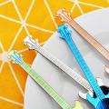 4pcs Guitar Spoon Cafe Coffee Tea Spoon Dessert Stainless Steel Exquisite Love Children Gift Spoon Colors Kitchen Accessories. 