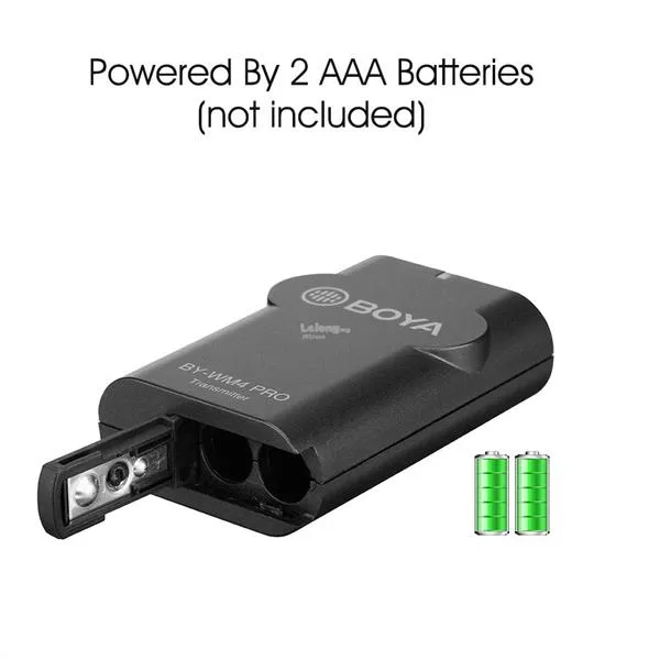 1%20Year%20Warranty%20-%20BOYA%20Universal%20Wireless%20Lavalier%20Microphone%20BY-WM4%20Pro%20K1%20Compatible%20with%20DSLR%20Camera%20Smartphone%20-%20Image%206