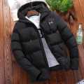 Puffer Stylish Hooded Winter Jacket For Men. 