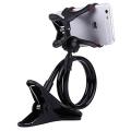 Universal Flexible Mobile Snake Stand Holder - 360° Rotating, Clamp for Bed, Desk, or Table. 