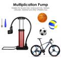Swiming Pool Car Motor Cycle Bike Hydraulic Air Pump Mini Bike Foot Pump with Ball Inflation Needle and Inflatable Device Valve Bicycle Tire Pump for Road Mountain and BMX Bikes. 