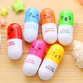 IELGY Cartoon creative pill ballpoint pen retractable cute cartoon pen. 