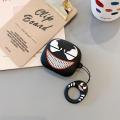 Venom Air pods_PRO Case/Cover with ring / Silicone Case for Airpods_Pro / Clear, Soft & Flexible / Protective Case Cover with Keychain Shock / TPU Reinforced Corners / Superior shock absorbing design. 
