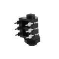 3pcs 1/4 inch 6.5mm Stereo Audio PCB Panel Mount Headphone Jack Socket 6 Pin. 