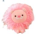 Childrenworld Lion Stuffed Toy Colorful Fluffy Hair Lion Plush Doll Soft Stuffed Animal Pillow for Kids Home Decor Perfect Gift for Girls Birthday Christmas Skin-friendly Lion Plushie. 