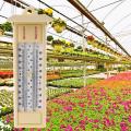 Maximum & Minimum Thermometer Indoor Outdoor Garden Greenhouse. 