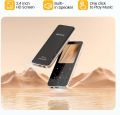 MP3 Player with Bluetooth 5.3, AGPTEK A19X 2.4" Curved Screen Portable Music Player with Speaker Lossless Sound with FM Radio, Voice Recorder, Built in 32GB, Supports up to 128GB, Black. 