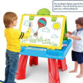 3 in 1 Learn and Interactive Activity Desk Projector learning table For Kids Learn & Interactive Activity Desk 3 in 1 Chalk Board, Drawing Projector & White Board. 