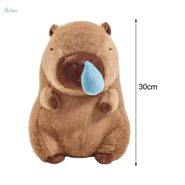 Capybara%20Stuffed%20Toy%20with%20Pullable%20Snot%20Bubbles%20Sofa%20Collectible%20Comfortable%20Plush%20Figure%2030cm%20-%20Image%209