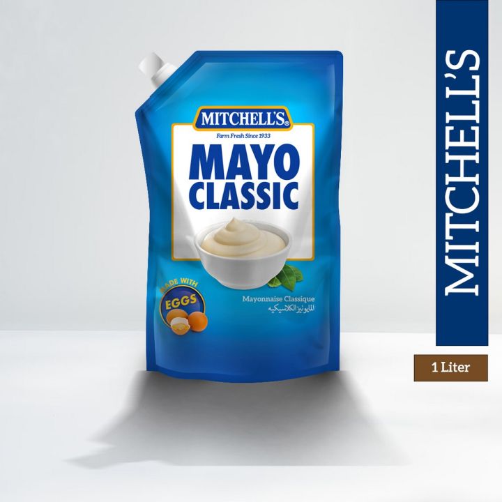 Mitchell's Mayonnaise 1Ltr. Pouch