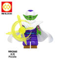 WM6177 Dragon ball Anime Block Toys Figure Son Goku Vegeta Piccolo Burdock Building Block Mini Toy. 