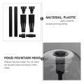 Fountain Pump Nozzle Set Multifunctional Nozzle Water Spray Heads Pond Submersible Pump Pool S. 