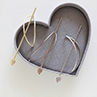 Women Hollow Out Geometric Elliptical Leaf Updo Hairpin Barrette Hair Accessory. 