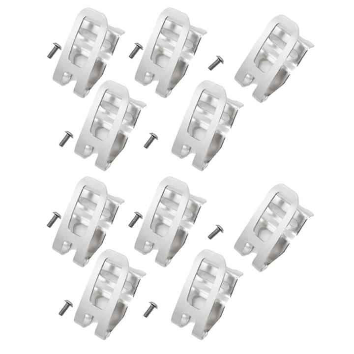 Belt Clip Hooks with Screws 2609111584 Compatible with 18V Cordless Tools DDB180 DDS181 HDS181 IDS181 DDB181 Replacement Accessories 10Piece