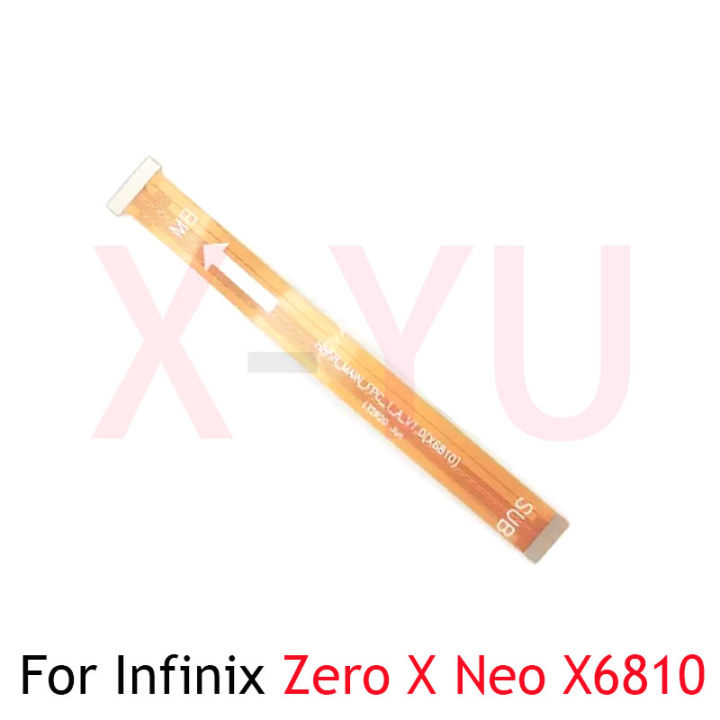 MainBoard Flex For Infinix Zero 8 8i X Neo Pro X687 X687B X6810 X6811 Main Board Motherboard Connector LCD Flex Cable